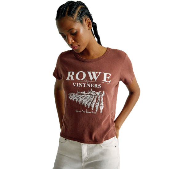 RVCA Γυναικεία κοντομάνικη μπλούζα Camille Rowe Vinters - T-Shirt For Women